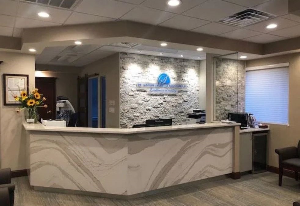 Reception desk at Doctor George Salem and Associates P C